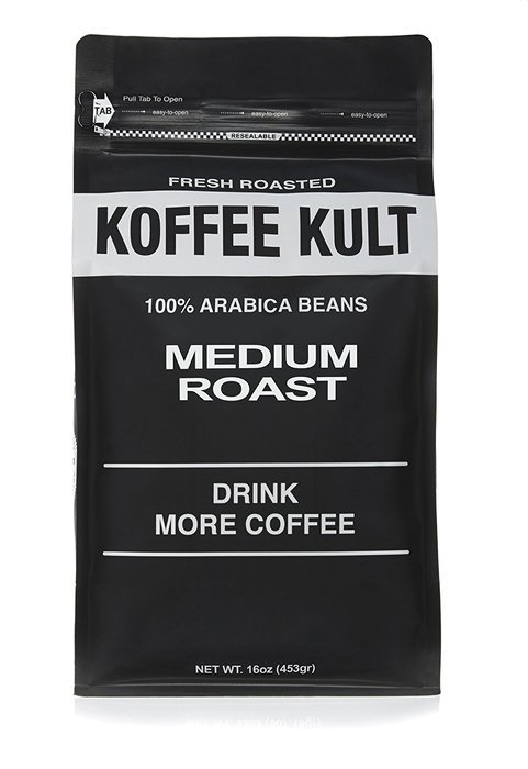 Koffee Kult - Medium Roast Coffee Beans (2 lb Whole Bean) Highest Quality Delicious Coffee - Fresh Gourmet Aromatic... N16