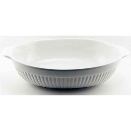 Oval Baking Dish in White N2