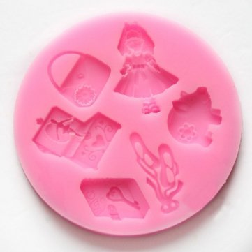 Man Friday Ballerina Bag Silicon Cake Mold N2