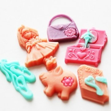 Man Friday Ballerina Bag Silicon Cake Mold N3