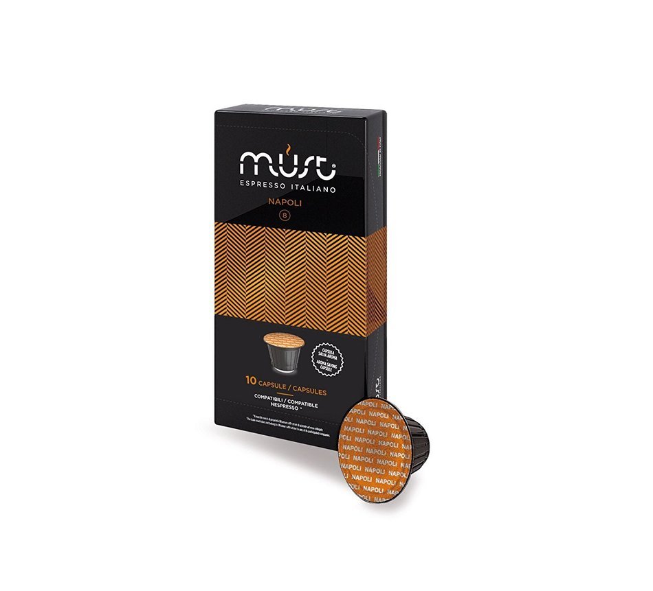 Nespresso Compatible Coffee Capsules - MUST Espresso Italiano 100 Variety Pack N6