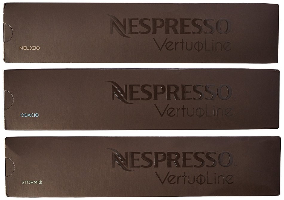 Nespresso Vertuoline Coffee Capsules Assortment - The Best Sellers: 1 Sleeve of Stormio, 1 Sleeve of Odacio and... N3