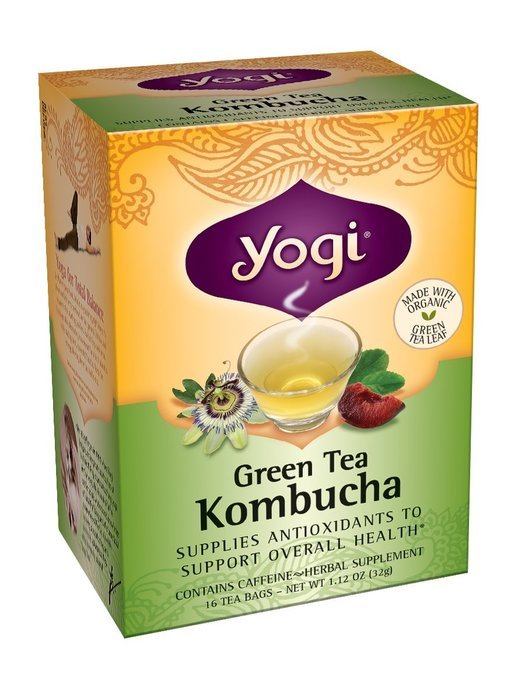 Yogi Blueberry Slim Life Green Tea, 16 Tea Bags (Pack of 6) N16
