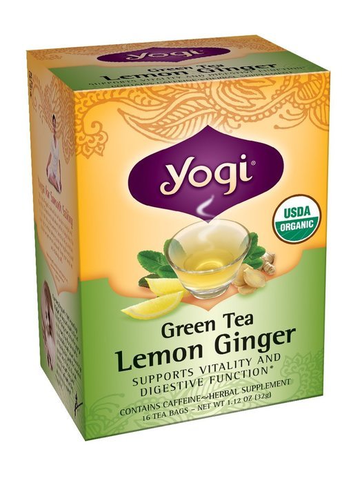 Yogi Blueberry Slim Life Green Tea, 16 Tea Bags (Pack of 6) N26