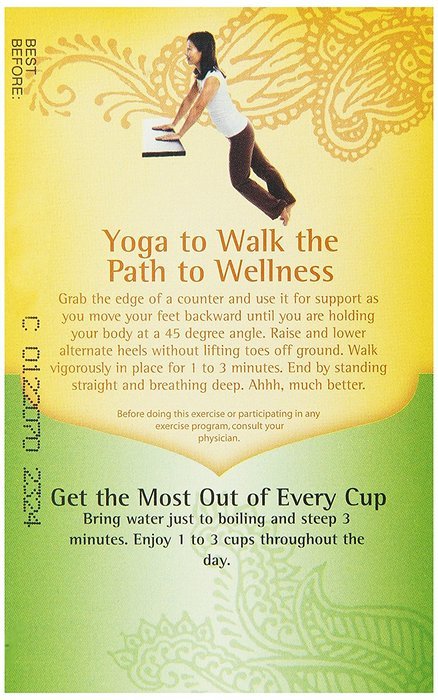 Yogi Blueberry Slim Life Green Tea, 16 Tea Bags (Pack of 6) N33