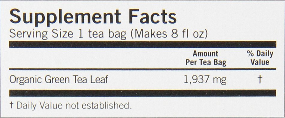 Yogi Blueberry Slim Life Green Tea, 16 Tea Bags (Pack of 6) N44