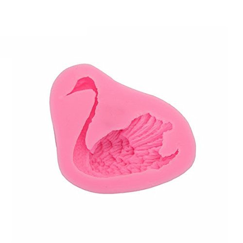 "dipshop 3D Silicone Mold Swan Fondant Mould For Candy Chocolate Cake" shopping