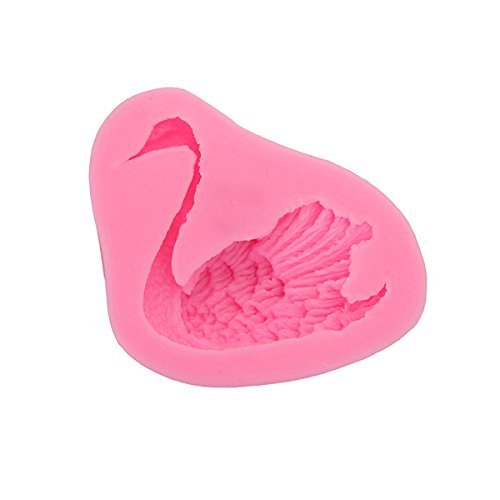 "dipshop 3D Silicone Mold Swan Fondant Mould For Candy Chocolate Cake" shopping N3