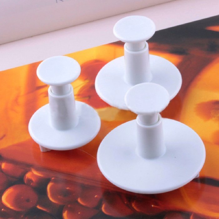 DUFUSTORE Fondant Cake Bread Decorating Sugarcraft Mold Cookie Plunger Cutters Tools Doves N3