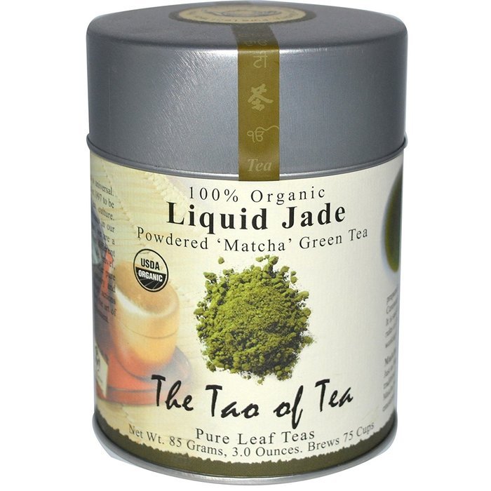 The Tao of Tea, Liquid Jade Powdered Matcha Green Tea, Loose Leaf, 3-Ounce Tin N7
