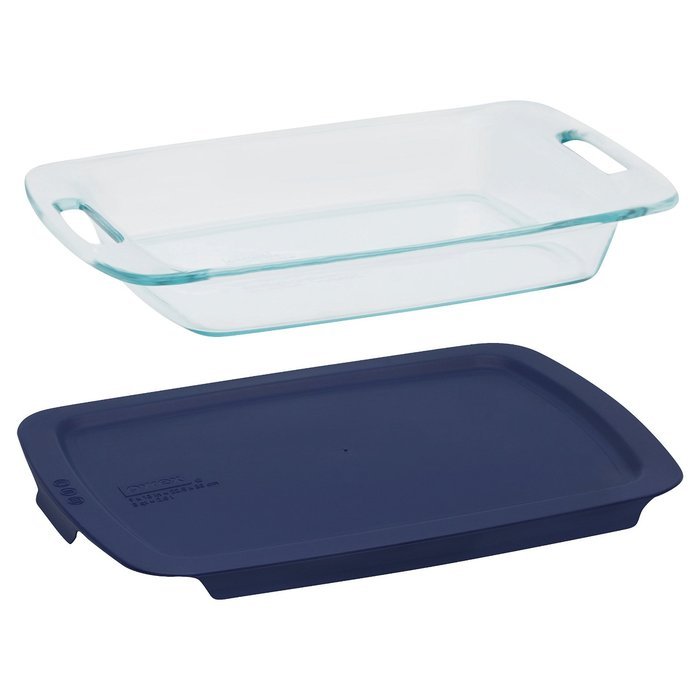 Pyrex Easy Grab 8-Piece Glass Bakeware and Food Storage Set N2