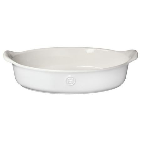 Emile Henry Oval Ceramic Baking Dish - Sugar White (239022)
