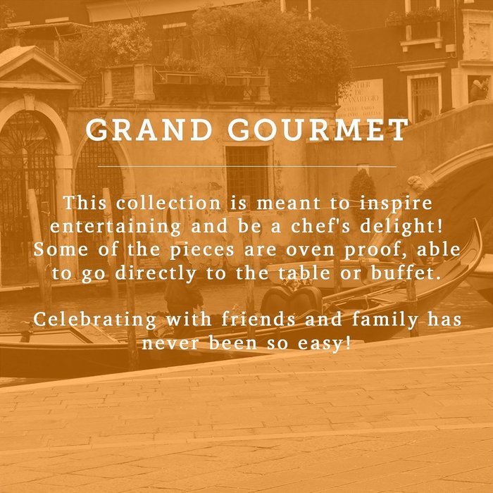 Italian Dinnerware - Oval Shaped Oven Proof Casserole Dish with Handles - Handmade in Italy from our Grand Gourmet... N2