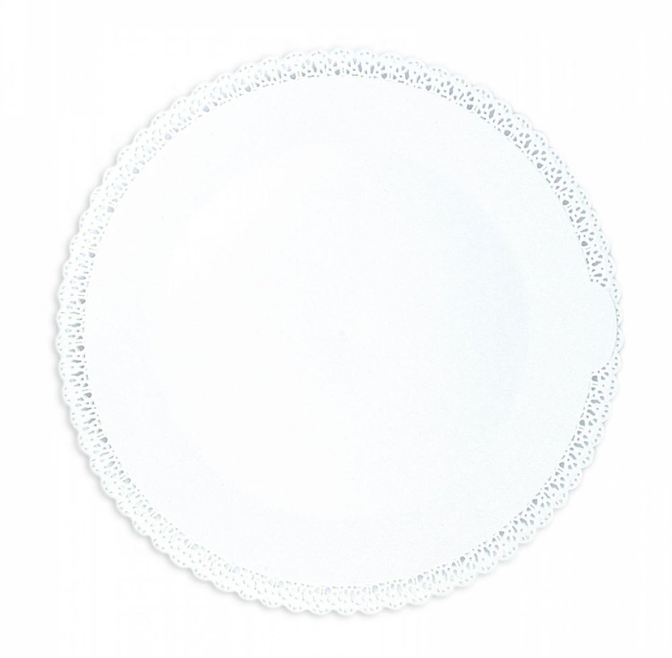 ScrapCooking 5220 Round Cake Plate, White