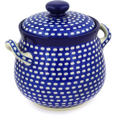 Polmedia Polish Pottery 120 oz Stoneware Tureen H2155E Hand Painted from Ceramika Artystyczna in Boleslawiec Poland...