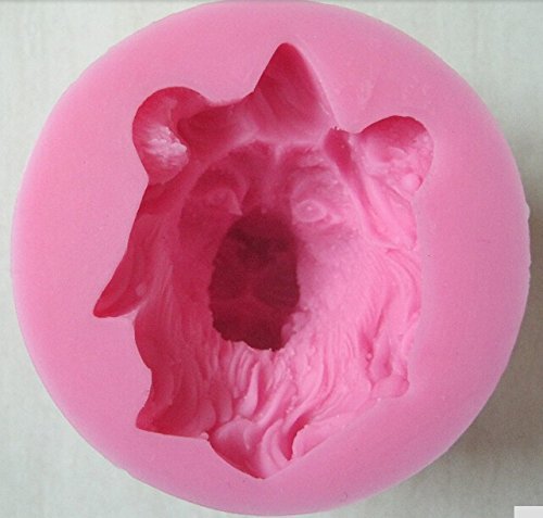 HSE Fierce Animal shape silicone mold soap, fondant candle molds, sugar craft tools, chocolate moulds, silicone...