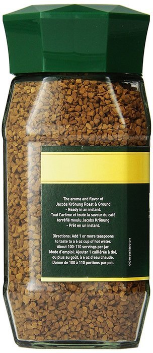 Jacob's Coffee Jacobs Kronung Instant, 7.05-Ounce (Pack of 2) N4
