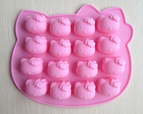 Anyana Hello Kitti Shape Cake Pan Fondant Silicone Mold Chocolate Candy Decoration Tool N2