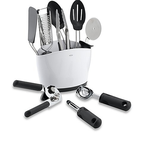 Oxo Good Grips&reg; 10-Piece Everyday Kitchen Tool Set in Crock