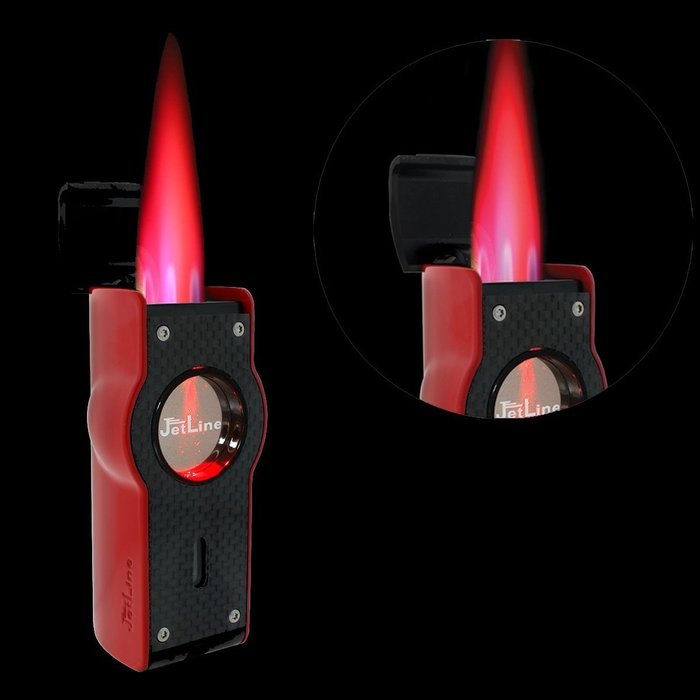 The Tsunami Quad Torch Butane Lighter - Color: Black N9