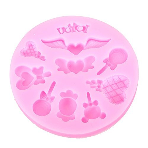 "Silicone Chocolate Cake Decorating Mold Candy Lollipop Mold" shopping