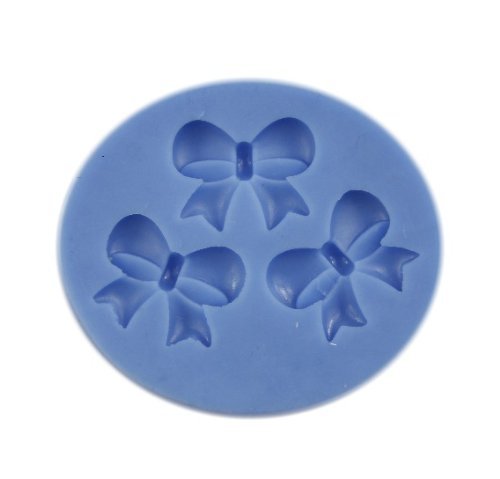 Autek Bow Tie Fondant Mold Silicone Sugar Mini Mold Craft Molds DIY Cake Decorating #3DMold-95 N2