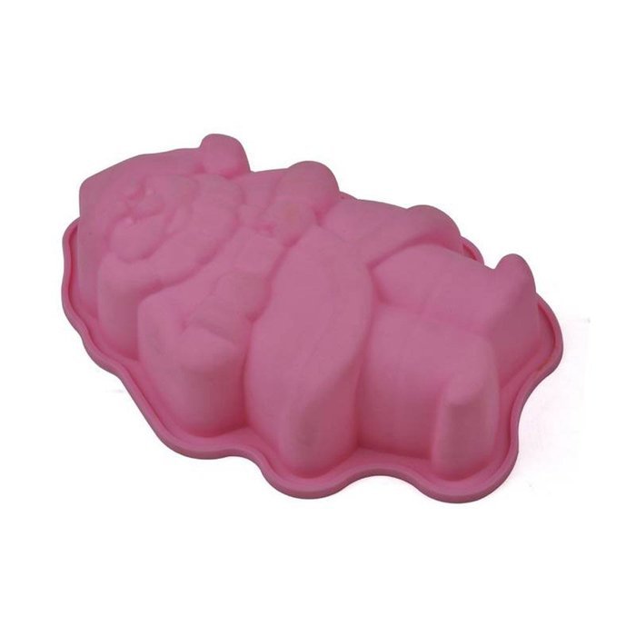 Santa Claus Cake Mold Silicone Cake Mold Silicone Soap Mold ,Set Of 3 N2