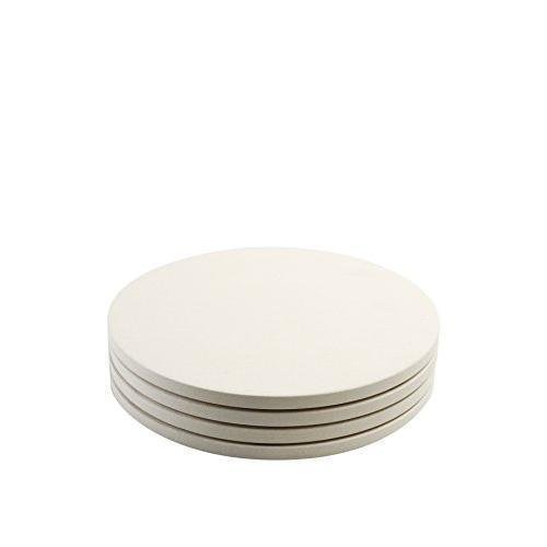 Bakeware Pizzacraft PC0003 8" Round Ceramic Mini Baking/Pizza Stones, Set of 4 New