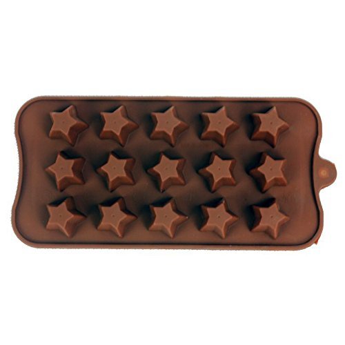 WISDOMTOY Kitchen Household Silicone DIY Chocolate Jelly Candy Mold Cake Making Baking Tray (Rose) N2