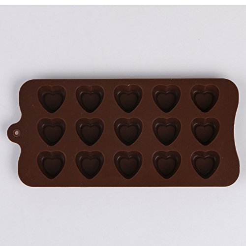 WISDOMTOY Kitchen Household Silicone DIY Chocolate Jelly Candy Mold Cake Making Baking Tray (Rose) N5