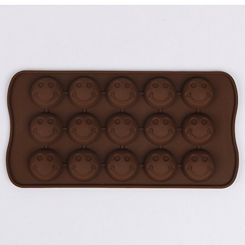 WISDOMTOY Kitchen Household Silicone DIY Chocolate Jelly Candy Mold Cake Making Baking Tray (Rose) N6