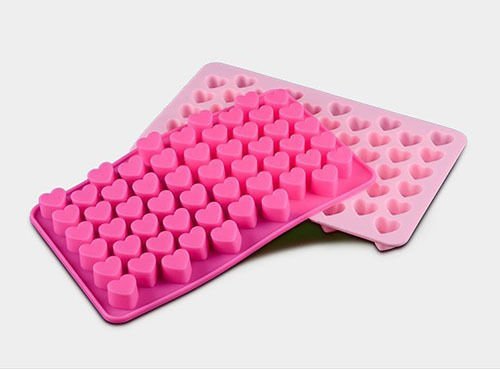 Lariy Silicone mini Heart Cake Chocolate Cookies Baking Mould