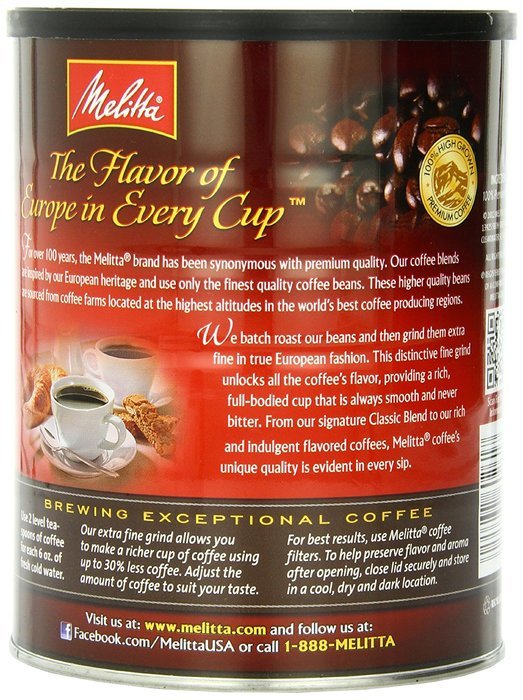 Melitta Coffee, Colombian Supreme Ground, Medium Roast, 22-Ounce N2