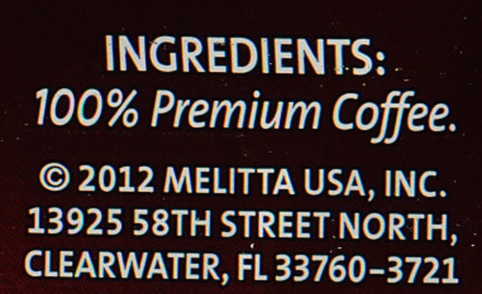 Melitta Coffee, Colombian Supreme Ground, Medium Roast, 22-Ounce N28