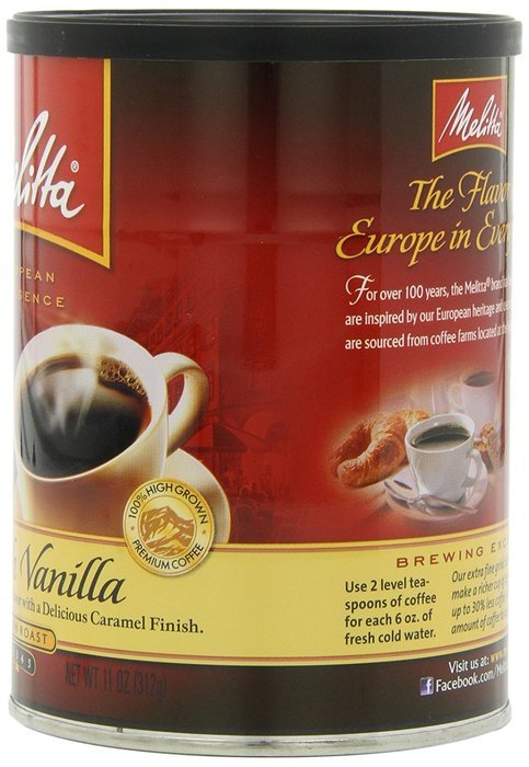 Melitta Coffee, Colombian Supreme Ground, Medium Roast, 22-Ounce N37