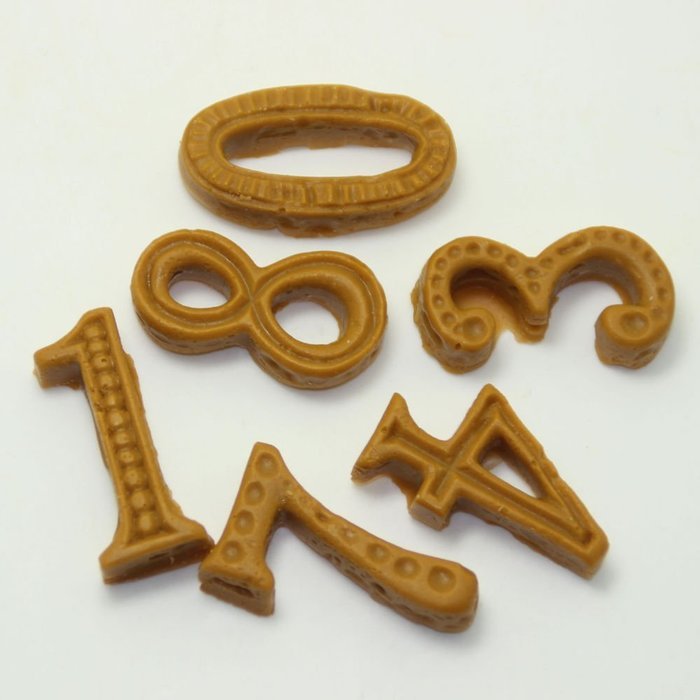 Lariy numeral Chocolate mold Cake mold cooky mold N2