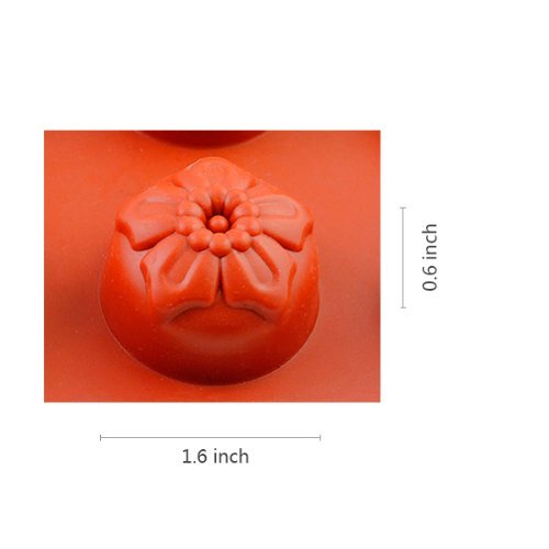 2win2buy DIY Yellow Mini Moon Food Grade Soft Silicone Cookie Muffin Candy Baking Mold&Silicone Flower Baking... N4