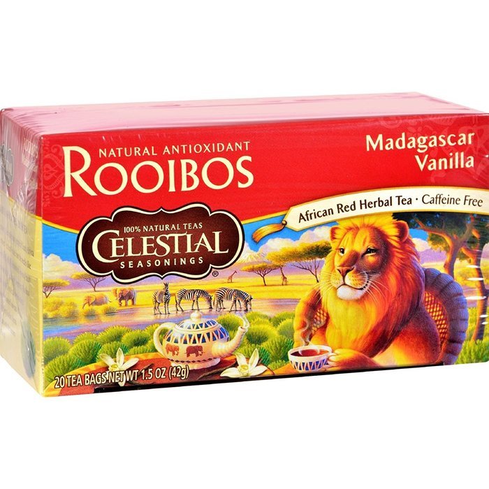 Celestial Seasonings Madagascar Vanilla Red Tea Bags - 20 ct