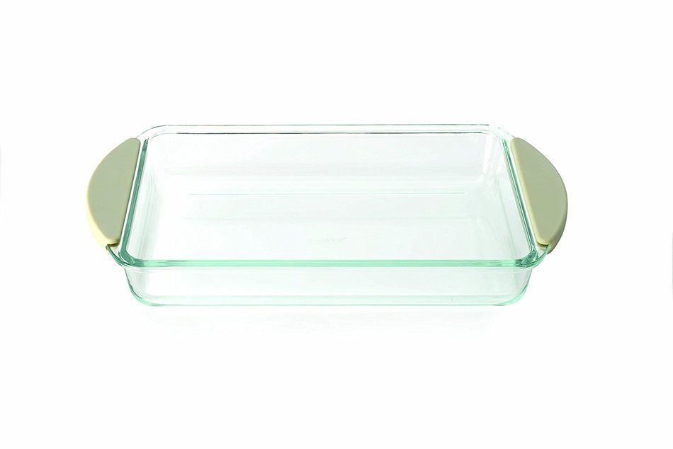 BergHOFF Studio Borosilicate Glass Baking Dish, Large, Clear