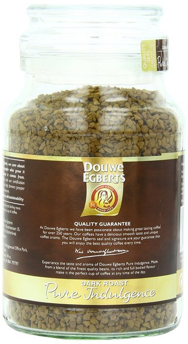 Douwe Egberts Pure Indulgence Instant Coffee in Jar, Dark Roast, 7.05-Ounce, 200 gram N3