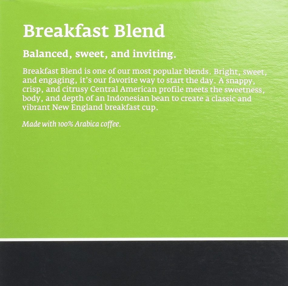 Green Mountain Coffee Breakfast Blend, K-Cup Portion Pack for Keurig K-Cup Brewers - 48 Count N4