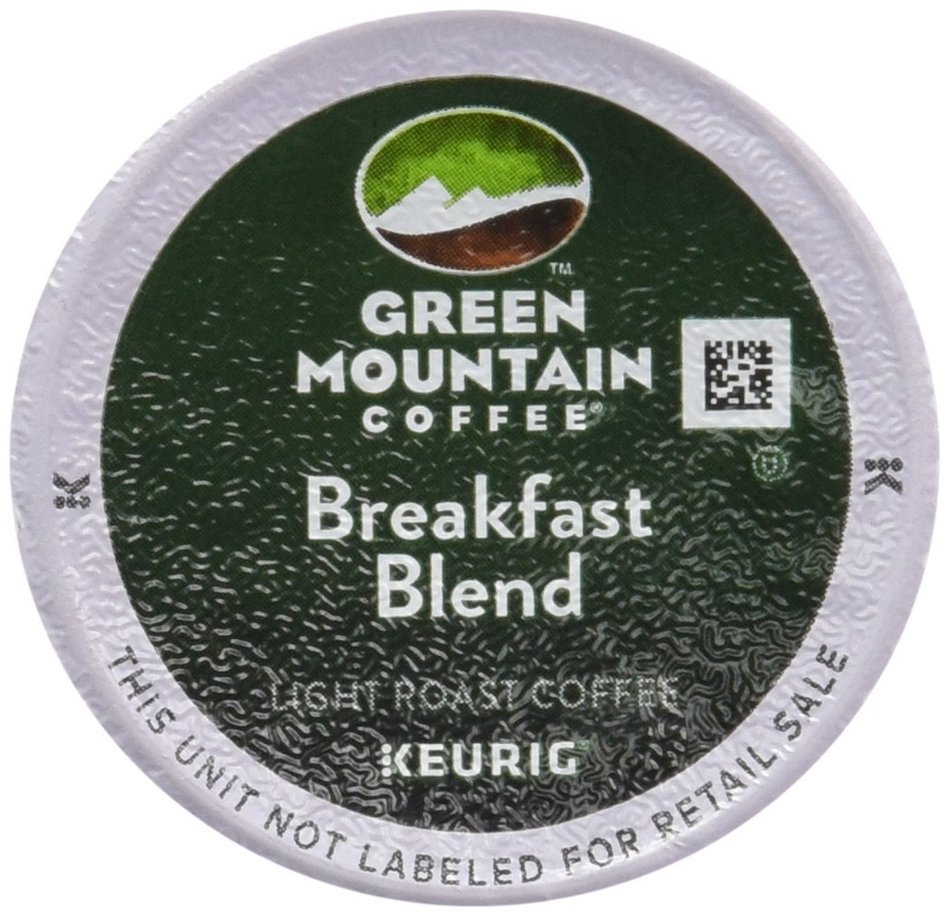 Green Mountain Coffee Breakfast Blend, K-Cup Portion Pack for Keurig K-Cup Brewers - 48 Count N9