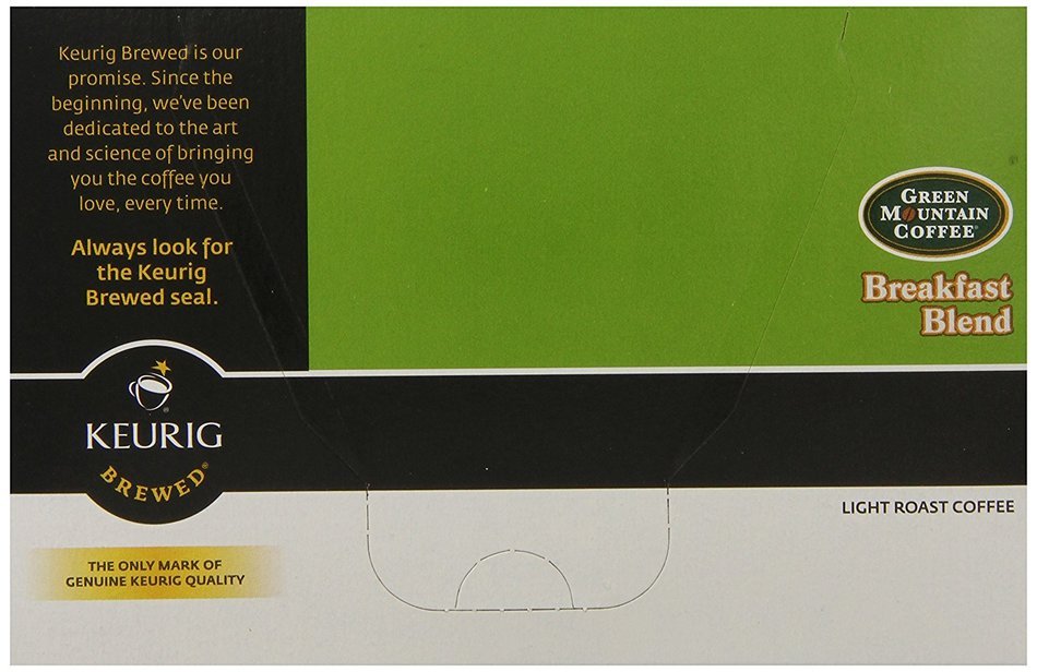 Green Mountain Coffee Breakfast Blend, K-Cup Portion Pack for Keurig K-Cup Brewers - 48 Count N13