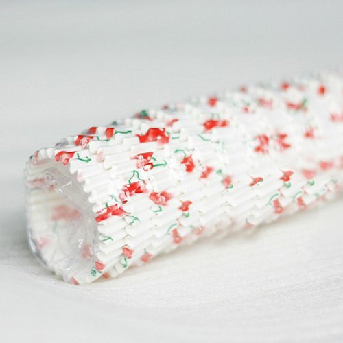 Chocolate Mold Cherry Pattern Paper Baking Cups Cake DIY Mini shopping N3