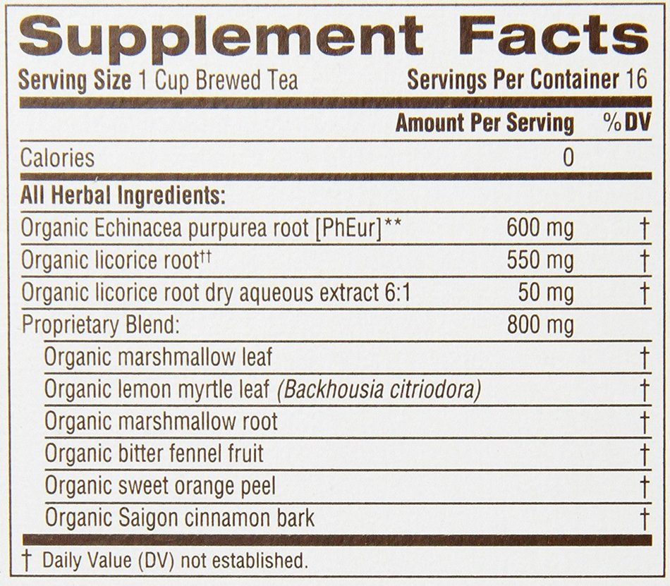 Traditional Medicinals Seasonal Tea Sampler Variety Pack, 16 Tea Bags N23