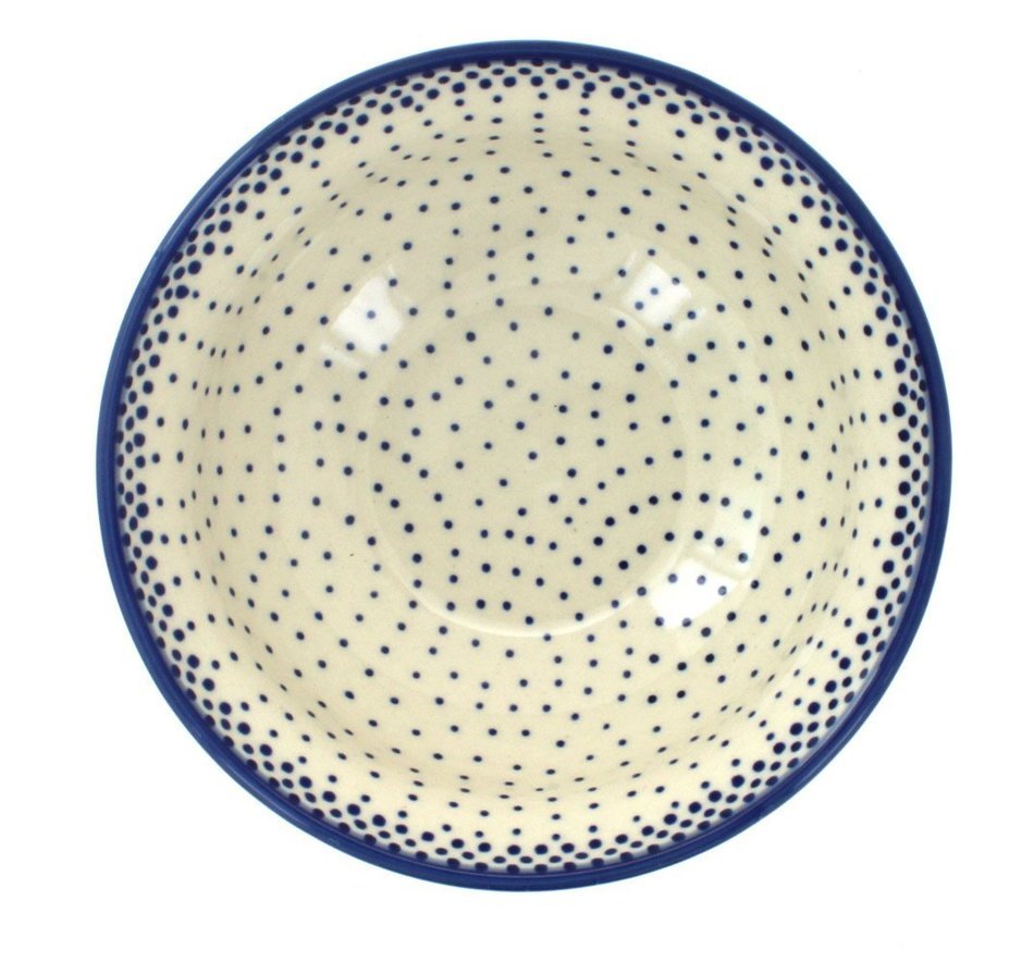 Polish Pottery Small Dots Dessert Bowl N2