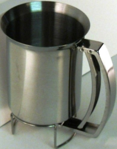 New Pancake/Batter Dispenser Stainless Steel Perfect Pancakes - Cupcakes - Waffles - Crepes - & More N2