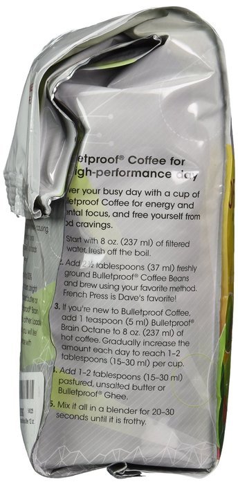 Bulletproof Whole Bean Coffee 12 oz. N2