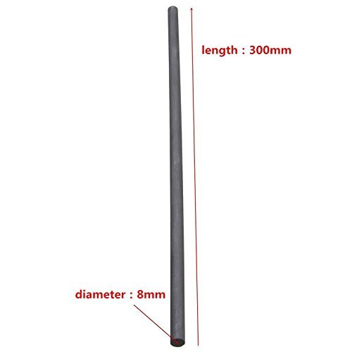 Funnytoday365 Graphite Crucible Stirring Rod 8X300Mmpc Tube Packaging Carbon Stirrer N2