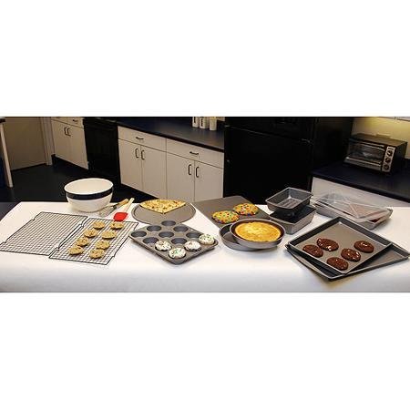 12-Piece Heavy-duty Steel Bakeware Set, Gray N2